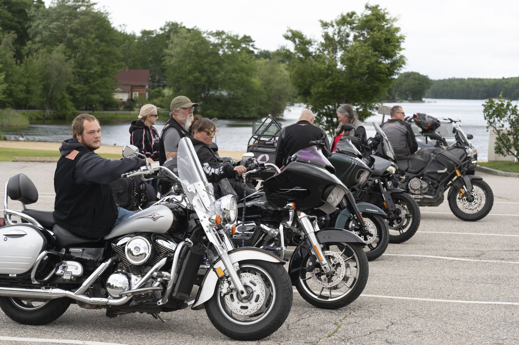 Line of bikes